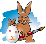 Osterhase des Diabetes-Portals DiabSite