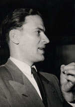 Frühes Foto von Prof. Helmut Zahn