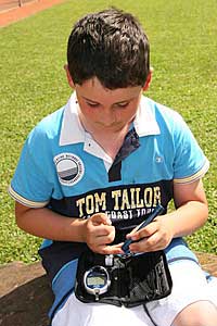 Früh übt sich, wer Diabetes sicher im Griff haben will.