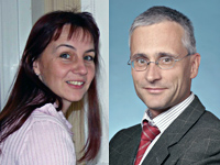 Prof. Annette Beck-Sickinger und Prof. Michael Stumvoll