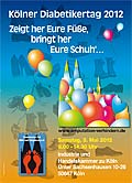 Plakat zum Kölner diabetikertag 2012