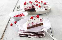 Himbeertorte mit Stevia