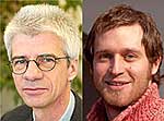 Prof. Rolf Holle (li.) und Michael Laxy (re.)