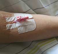 Menschen mit Diabtes im Krankenhaus.