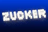 Süßigkeiten enthalten viel Zucker.