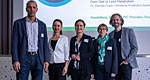 Die Symposiumsreferent*innen (v. l. n. r.): Prof. Dr. Matthias Schulze, Prof. Dr. Krasimira Aleksandrova, Prof. Dr. Ina Danquah, Prof. Dr. Anja Kroke und Assist. Prof. Dr. Clemens Wittenbecher (Foto: Carolin Schrandt/DIfE). Die Symposiumsreferent*innen (v. l. n. r.): Prof. Dr. Matthias Schulze, Prof. Dr. Krasimira Aleksandrova, Prof. Dr. Ina Danquah, Prof. Dr. Anja Kroke und Assist. Prof. Dr. Clemens Wittenbecher (Foto: Carolin Schrandt/DIfE).