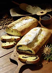 Leichte Weihnachtsstollen