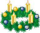 Adventskranz.